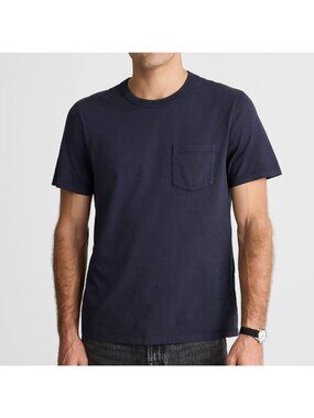 NWT Madewell Allday Pocket Tee Men's Large Twilight Navy T-Shirt Crewneck Casual